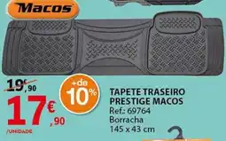 E.Leclerc Tapete traseiro prestige macos promoção