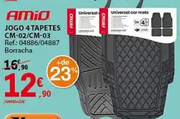 E.Leclerc Amio jogo 4 tapetes promoção