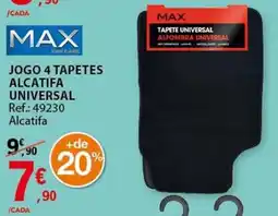 E.Leclerc Jogo 4 tapetes alcatifa universal promoção