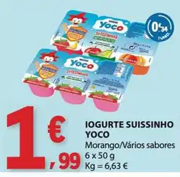 E.Leclerc Iogurte suissinho yoco promoção