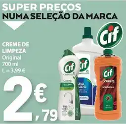 E.Leclerc Cif creme de limpeza original promoção