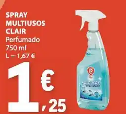 E.Leclerc spray multiusos clair promoção