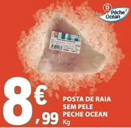 E.Leclerc Posta de raia sem pele peche ocean promoção