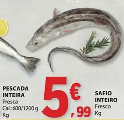 E.Leclerc Pescada inteira promoção