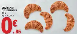 E.Leclerc Croissant de sementes promoção