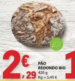 E.Leclerc Pão redondo bio promoção