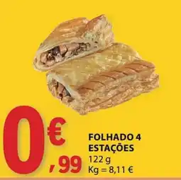 E.Leclerc Folhado 4 estações promoção