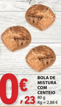 E.Leclerc Bola de mistura com centeio promoção