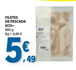 E.Leclerc Filetes de pescada eco+ promoção
