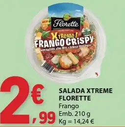 E.Leclerc Salada xtreme florette promoção