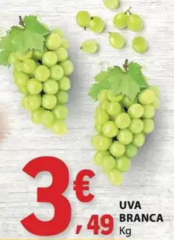 E.Leclerc uva branca promoção