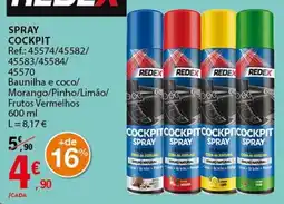 E.Leclerc Redex cockpit spray promoção
