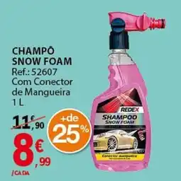 E.Leclerc Shampoo snow foam redex promoção