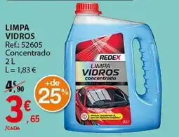 E.Leclerc Redex limpa vidros concentrado promoção