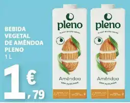 E.Leclerc Bebida vegetal de amêndoa pleno promoção