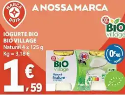 E.Leclerc Iogurte bio bio village promoção