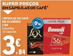 E.Leclerc Cápsulas de café em alumínio l'or promoção