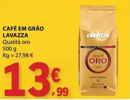 E.Leclerc Café em grão lavazza promoção