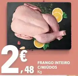 E.Leclerc Frango inteiro c/miúdos promoção