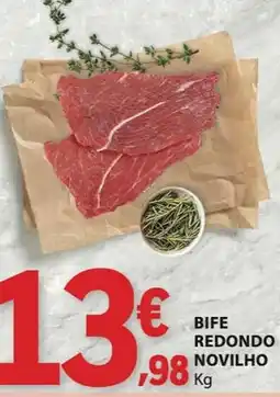 E.Leclerc Bife redondo novilho promoção