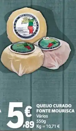 E.Leclerc Queijo curado fonte mourisca promoção