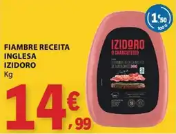 E.Leclerc Fiambre receita inglesa izidoro promoção
