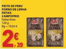 E.Leclerc Peito de peru forno de lenha fatias campo frío promoção