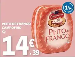 E.Leclerc Peito de frango campo frio promoção
