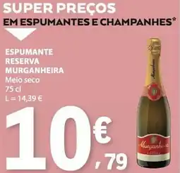 E.Leclerc Espumante reserva murganheira promoção