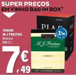 E.Leclerc Vinho mj freitas branco promoção
