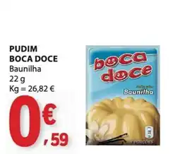 E.Leclerc Pudim boca doce baunilha promoção