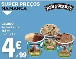 E.Leclerc Ben & Jerry's gelado karamel sutra promoção