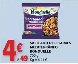 E.Leclerc Salteado de legumes mediterrâneo bonduelle promoção