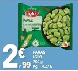 E.Leclerc Favas iglo promoção