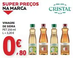 E.Leclerc vinagre de sidra cristal promoção