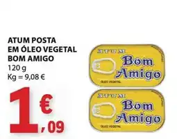 E.Leclerc atum posta em óleo vegetal bom amigo promoção