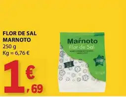E.Leclerc Flor de sal marnoto promoção