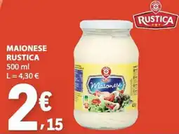 E.Leclerc Maionese rustica promoção