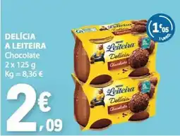 E.Leclerc Leiteira Delícia Chocolate promoção