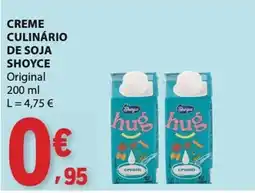 E.Leclerc Creme culinário de soja shoyce original promoção