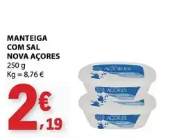 E.Leclerc Manteiga com sal nova acores promoção