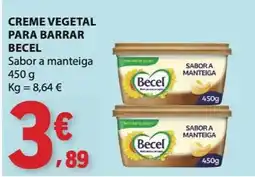 E.Leclerc Creme vegetal para barrar becel promoção