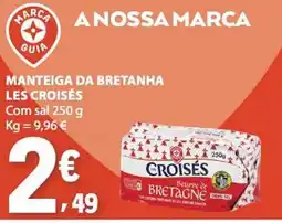 E.Leclerc Manteiga da Bretanha les croisés promoção