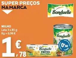 E.Leclerc Bonduelle un toque de milho promoção