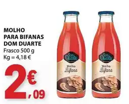 E.Leclerc molho para bifanas dom duarte promoção
