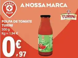 E.Leclerc Polpa de tomate turini promoção
