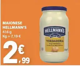 E.Leclerc Maionese hellmann's promoção