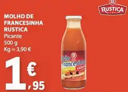 E.Leclerc molho de francesinha rustica picante promoção