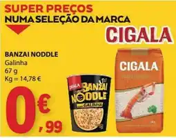 E.Leclerc Banzai noodle galinha cigala promoção