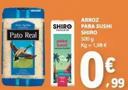 E.Leclerc Arroz para sushi shiro promoção